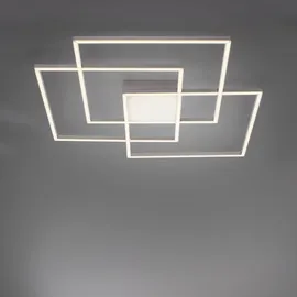 just light. LED-Deckenleuchte Asmin Alu, Eisen, Stahl & Metall