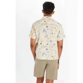 Marmot Muir Camp Novelty Kurzarmhemd - Papyrus Trail Mix - S
