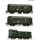 Roco 3-tlg. Set Nebenbahnzug der DR Abteilwagen 2. Klasse/Gepäckwagen 6200130 H0