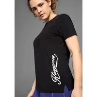 KangaROOS T-Shirt Kurzarm, figurumspielend, unifarben, Rundhalsausschnitt, casual, Gr. 40/42,