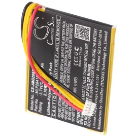 AccuCell Akku passend für JBL Go 2, JBL Go 2H Li-Polymer, 3,7V, 730mAh, 2,7Wh passend für JBL GO2/MLP284154, MLP284154