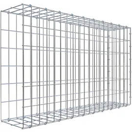 Gabiona C-Ring-Gabione-Anbaukorb Typ 2 60 x 100 x 20 cm Maschenw 5 x 10 cm