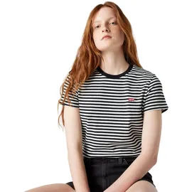 Levi's Perfect Tee Schwarz/Weiß XS