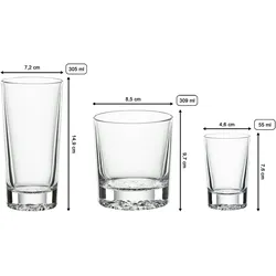 Spiegelau Lounge 2.0 Bar Gläserset 12er Set