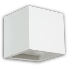 ISOLED Gips-Wandleuchte G9 ISO-112164 weiß