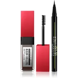 MAYBELLINE NEW YORK Make-Up Set vorteilhafte Packung für Augen und Augenbrauen
