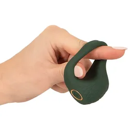 Emerald Love Vibro-Penisring „Luxurious Vibro Cock Ring“, 10 Vibrationsmodi, wasserdicht, grün