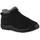VAN HILL Damen Winter Boots Flach Gesteppt Bequem Schuhe 216543 Schwarz 39 - 39 EU