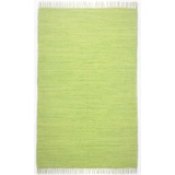 THEKO Teppich Happy Cotton grün | 160x230 cm
