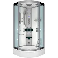 AcquaVapore Duschkabine Dusche D46-60T1 100x100 cm ohne 2k Scheiben Versiegelung