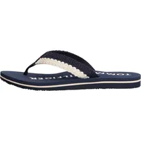 Tommy Hilfiger Damen TH Crochet Sommersandale Fw0fw09417 Flip-Flops, 39 EU