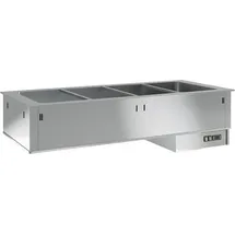 KBS Gastrotechnik Bain Marie Serie Elegance E-BM Gn 5/1 Einbauwanne