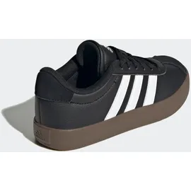 adidas VL Court 3.0 Kids Core Black / Cloud White / Gum 34