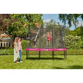 Salta Comfort Edition 305 x 214 cm inkl. Sicherheitsnetz pink