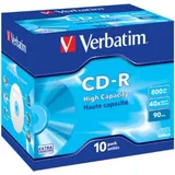 Verbatim CD-R 800MB 40x 10er Pack Jewelcase