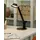 Beliani LED Schreibtischlampe CHAMAELEON mit USB-Anschluss Metall Messing