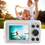 16-MP-Taschen-Digitalkamera, 2,4-Zoll-LCD-Display, 1080P, Kleine Tragbare Retro-Videokamera für, Unterstützt Bis zu 128 GB Speicherkarte, 3 X AAA-Batterie, Geschenkauswahl für