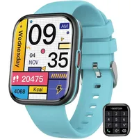 Smartwatch für Herren und Damen, intelligente Fitnessuhr 1,91 Zoll HD-Touchscreen, Schrittzähler, Kalorienverbrauch, Fitness-Tracker für iOS And...