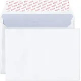 ELCO 48583, B5, weiß, 120 g/qm, Haftklebung, 20 mm Seitenfalte