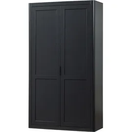 Woood GUNNAR Mehrzweckschrank 120 x 48 x 217 schwarz
