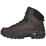 Lowa Renegade GTX Mid Herren dunkelbraun/schwarz 44