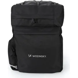 wozinsky Gepäckträgertasche 60 l schwarz