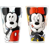 Trinkglas Set Mickey & Minnie