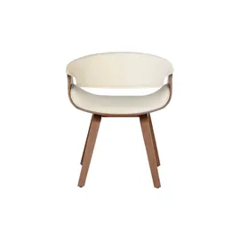 CLP 2er Set Esszimmerstuhl Foley Mit Kunstleder- Oder Stoffbezug I Küchenstuhl Mit Armlehne Und Holzgestell