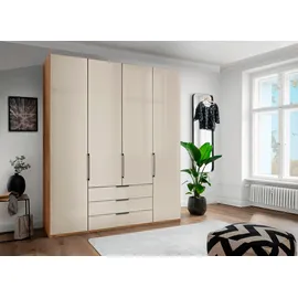 Wiemann Falttürenschrank Monaco 197,4 x 236 x 58 cm Beige/Braun