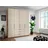 Wiemann Falttürenschrank Monaco 197,4 x 236 x 58 cm Beige/Braun