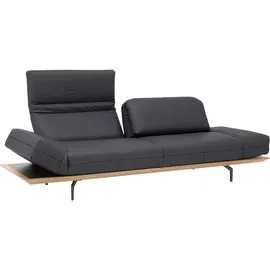 creation by rolf benz Designsofa Leder 4-Sitzer Schwarz