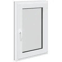 vidaXL Kellerfenster RISOR 60 x 80 cm grau