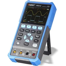 OWON LCD-Oszilloskop mit Multimeter, HDS242, 2-Kanal, 40 MHz