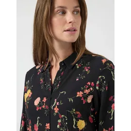 Y.A.S Hemdblusenkleid Shirtkleid Schwarz S