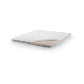 KAWOLA Topper SOLO Sence-ice Karo-Klima Kaltschaum 180 x 200 cm weiß