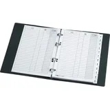 Veloflex Adress-Ringbuch Exquisit schwarz, 1 St.