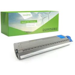 Green2Print Toner cyan ersetzt OKI 45862816 passend für OKI MC873DNCT, MC873DNV, MC873DNX, MC873DNC, MC873DN, MC883DNCT, MC883DNV, MC883DN, MC883