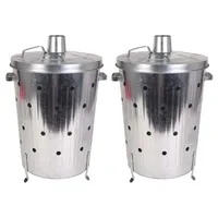 Buri Feuerschale Ø 75 cm Silber