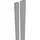 GROJA Adapterleisten Set inkl. Bürstendichtung 180 cm Silbergrau