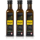 Rapsöl kaltgepresst aus Deutschland 3 x 250 ml Vorteilspackung