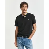 GANT Reg Shield Kurzarm-T-Shirt Black L