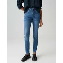 Opus Slim-fit-Jeans Slim Jeans EVITA Mid Rise mit Stretch-Anteil blau 40 L30