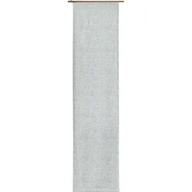 Wirth Schiebegardine WIRTH "Gospic" Gr. 1, blau, B:60cm H:145cm, Jacquard, Baumwolle, Polyester, Gardinen
