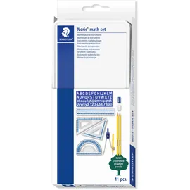 Staedtler Geometrieset 557 11 11-teiliges Set mit Metalletui