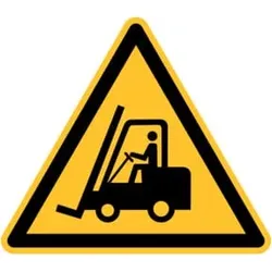 Eichner Warnschild Warnung vor Flurförderfahrzeugen
