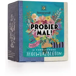 Gewürzblüten Probier mal! Bio Packung 50 g – Sieben aromatische Mischungen