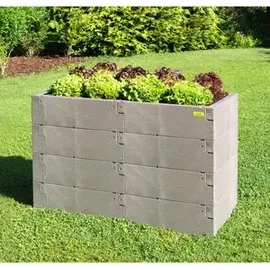 Juwel Timber 4er-Set 130 x 60 x 80 cm grau