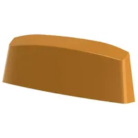 MS Beschläge 10er Pack Wasserschlitzkappen Fensterentwässerung 45mm in Ocker - RAL 8001 by MS Beschläge®