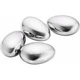 Georg Jensen Eiswürfel 4er-Set, Edelstahl,