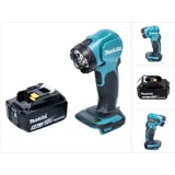 Makita, Arbeitsleuchte, DEADML 815 T1 LED Akku Handleuchte 14,4 - 18 V 160 lm + 1x Akku 5,0 Ah - ohne Ladegerät (160 lm)